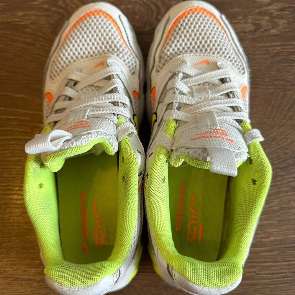Nike Shoes Zoom Air Fire Summit White & Volt Shoes - Size 5.5 - Picture 7 of 9